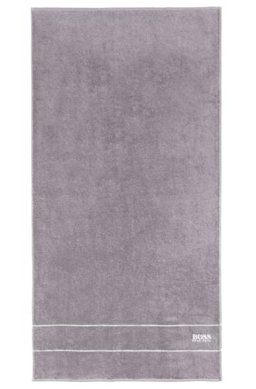Ręcznik Kąpielowy BOSS Finest Egyptian Cotton Ciemny Szare Męskie (Pl13455)